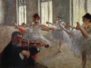 Edgar Degas The Rehearsal china oil painting reproduction